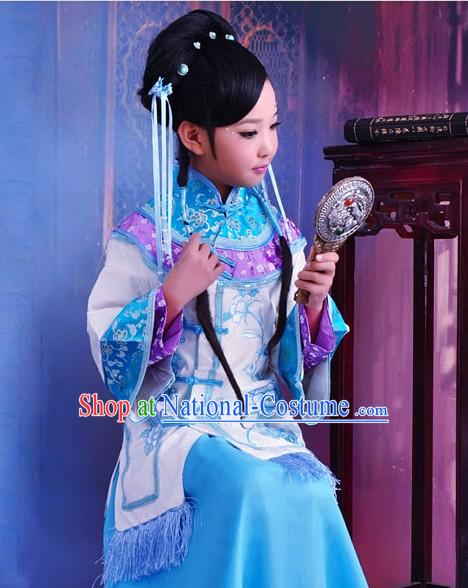 Traditional Chinese Clothing Complete Set for Kids