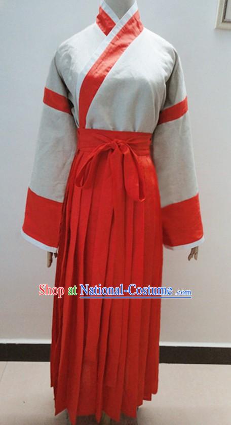 Ancient Chinese Han Dynasty Clothing for Women