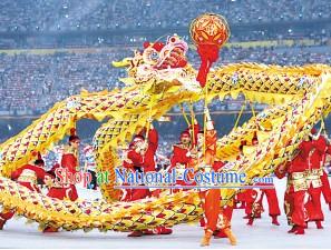 Beijing Olympic Games Opening Dragon Dance Performance Costumes Complete Set