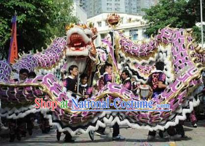 Grand Opening and Business Booming Celebration Dragon Dancing Costume Complete Set