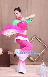 Chinese Classical Fan Dance Costume for Women