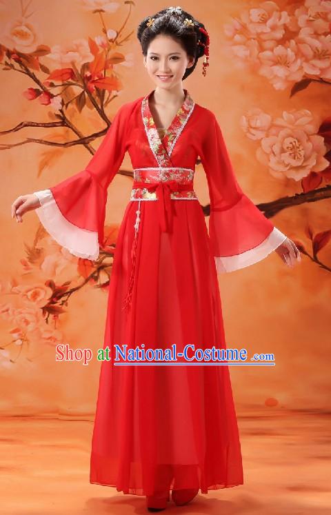 Chinese Classical Red Wedding Dress for Women