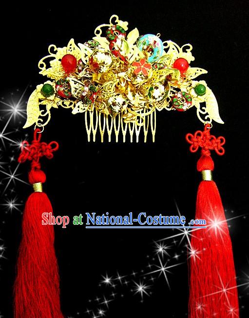 Ancient Chinese Phoenix Wedding Crown for Women