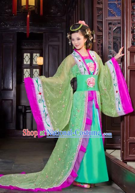 Traditional Chinese Tang Dynasty Royal Lady Costume for Women