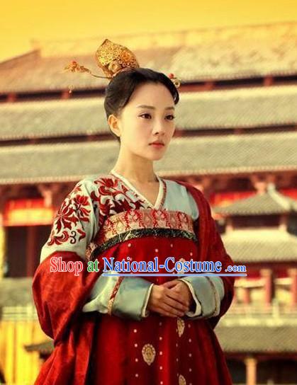 Ancient Chinese Tang Dynasty Princess Clothing