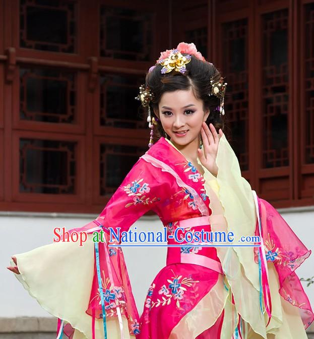 Ancient Chinese Palace Empress Costume Complete Set for Women