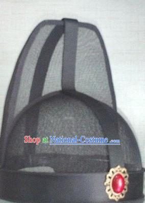 Ancient Chinese Tang and Song Dynasty Official Gauze Black Hat