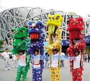 Beijing Olympic Games Opening Ceremony Lion Dance Costume Complete Set