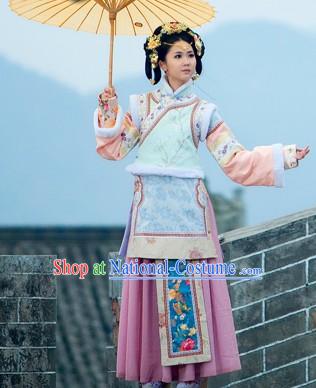 Ancient Qing Dynasty Palace Princess Costume