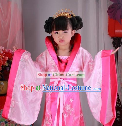 Ancient Chinese Han Dynasty Clothing for Children