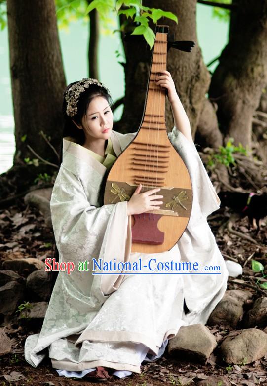 Ancient Chinese Palace Beauty Empress Hanfu Clothing Complete Set