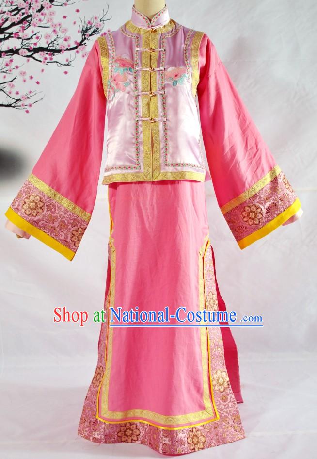 Qing Dynasty Palace Princess Clothing for Children