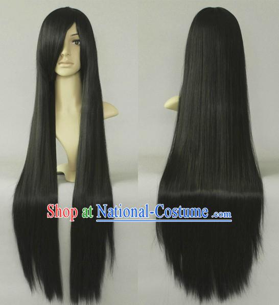 Ancient Chinese Long Guzhuang Wig