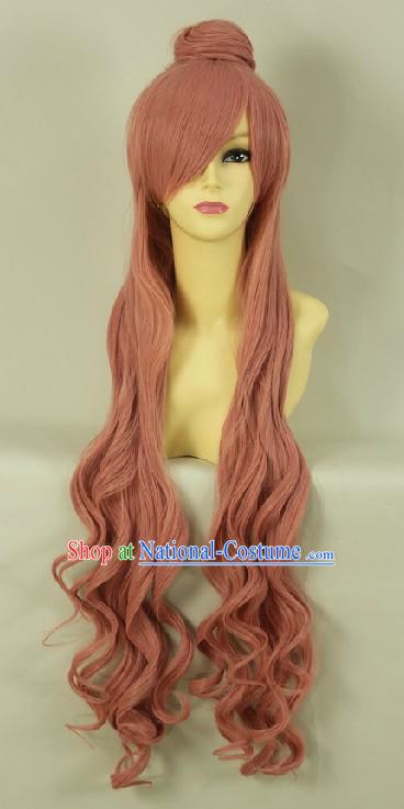 Ancient Chinese Long Guzhuang Wig