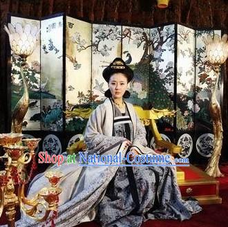 Chinese Tang Dynasty Imperial Empress Costumes