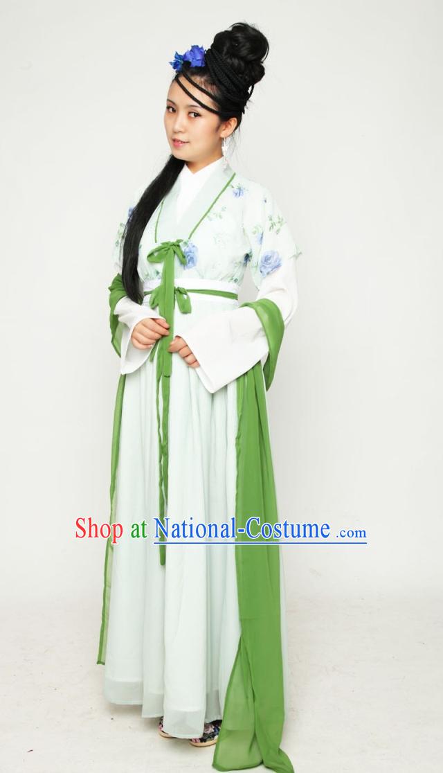 Ancient Chinese Han Dynasty Clothing Complete Set for Women