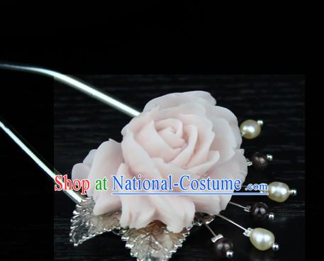 Traditional Chinese Handmade Flower Hairpin