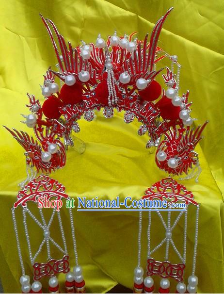 Traditional Chinese Peking Opera Phoenix Crown for Women