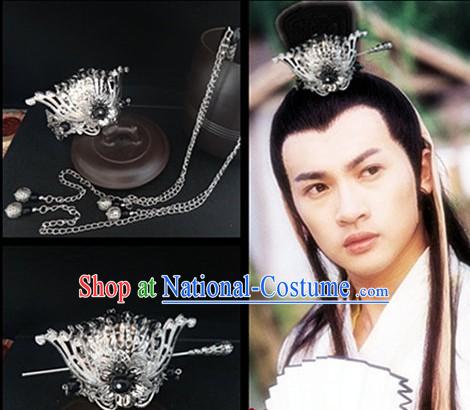 Ancient Chinese Prince Crown Hair Accessories for Men