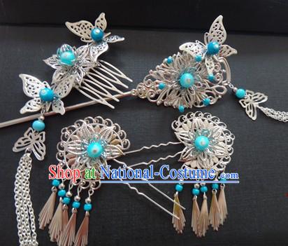 Ancient Chinese Handmade Hair Accessories Set for Women