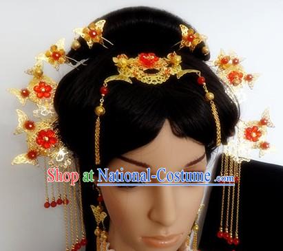 Ancient Chinese Handmade Hair Accessories Complete Set for Women