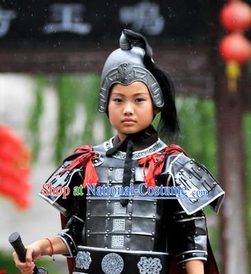 Ancient Chinese General Armor Costumes for Children