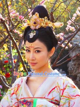 Ancient Chinese Princess Hair Accessories Complete Set for Brides