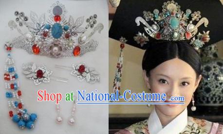 Qing Dynasty Empress Handmade Hair Accessories