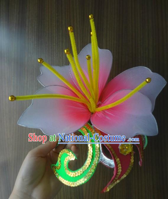 Chinese Classical Dancing Flower Hair Accessories