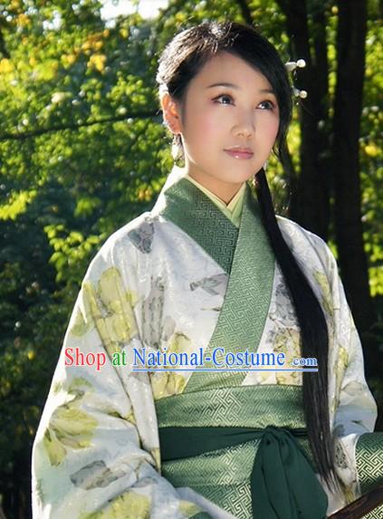 Han Dynasty Princess Clothing Complete Set for Ladies