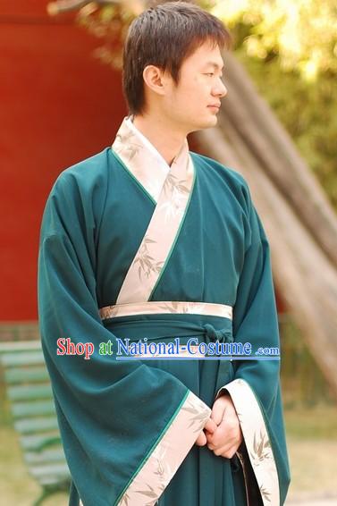 Ancient Chinese Teacher Zhiju Clothes for Men