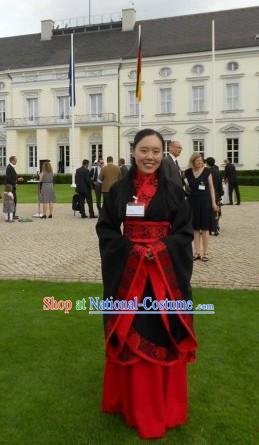 Traditional Chinese Ceremony Hanfu Clothing for Lady