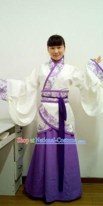 Ancient Chinese Wide Sleeve Hanfu Clothing for Women