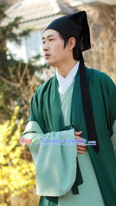 Ancient Chinese Young Scholar Clothing for Men