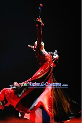 Traditional Chinese Korean Folk Dance Costumes for Women