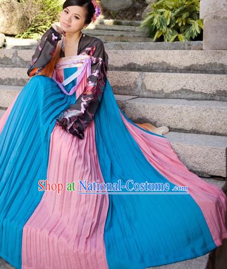 Tang Dynasty Princess Clothing Complete Set for Women