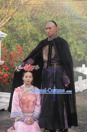 Black Bu Bu Jing Xin TV Drama Qing Dynasty Prince Mantle