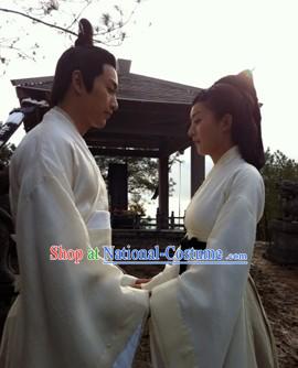 Ancient Chinese Lover Husband and Wife Clothes for Men and Women