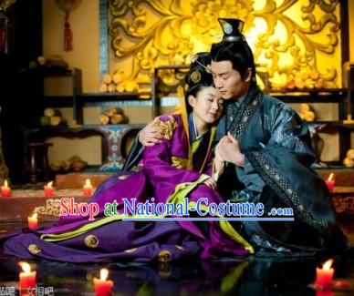 Ancient Chinese Lovers Outfit for Men and Women