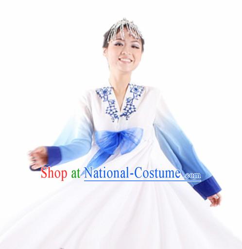 Traditional Chinese Korean Ethnic Costumes for Women