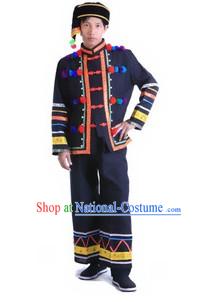 Traditional Chinese Minority Costumes and Accessories for Men