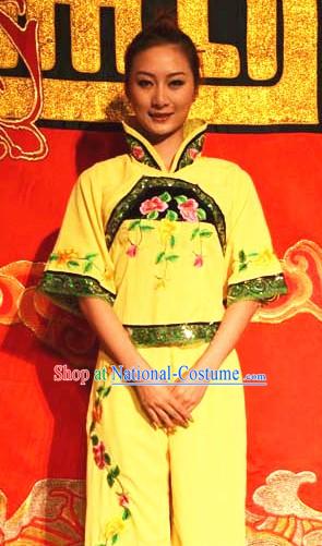 Traditional Chinese Drum Dance Costumes for Women