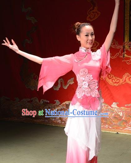 Chinese Stage Performance Yang Ge Dance Costumes for Women