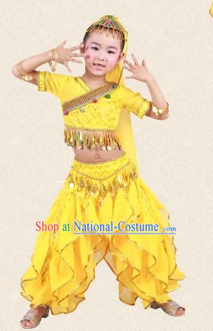 Indian Bollywood Dance Costumes for Kids