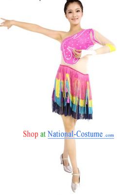 Latin Stage Performance Dance Outfit for Women