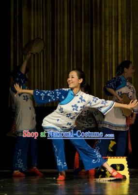 Traditional Chinese Grandmother Costume for Women