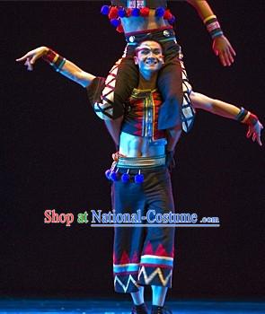 Chinese Minority Dance Costumes for Men