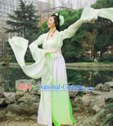 Ancient Chinese Water Sleeve Hanfu Guzhuang Clothing