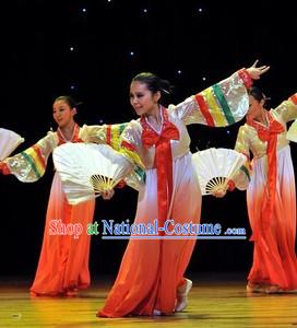 Da Chang Jin Korean Fan Dancing Costumes for Women