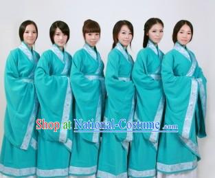 Custom Made Traditional Chinese Han Fu Clothes for Women